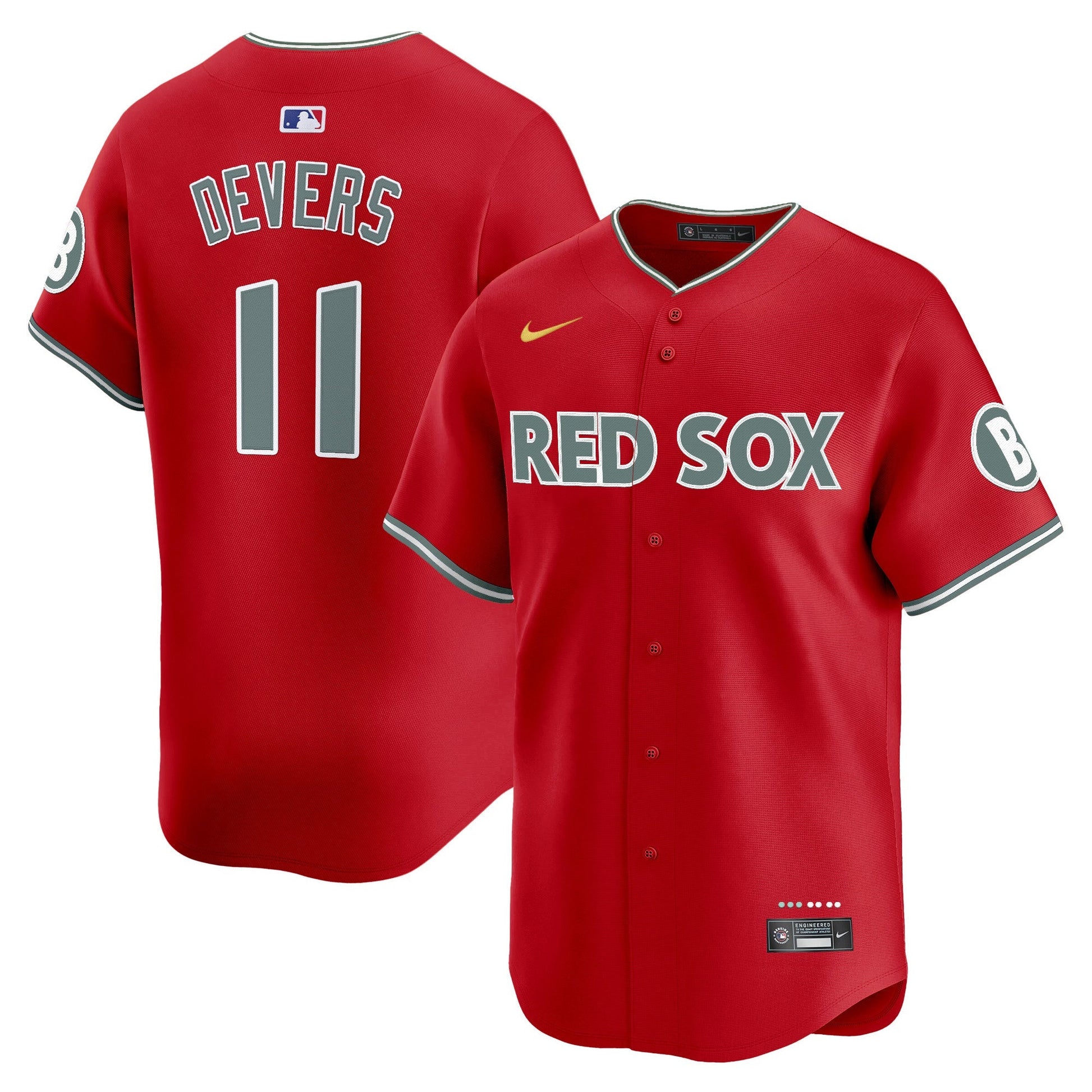 Men's Boston Red Sox 2025 City Connect Vapor Premier Limited Jersey - All Stitched