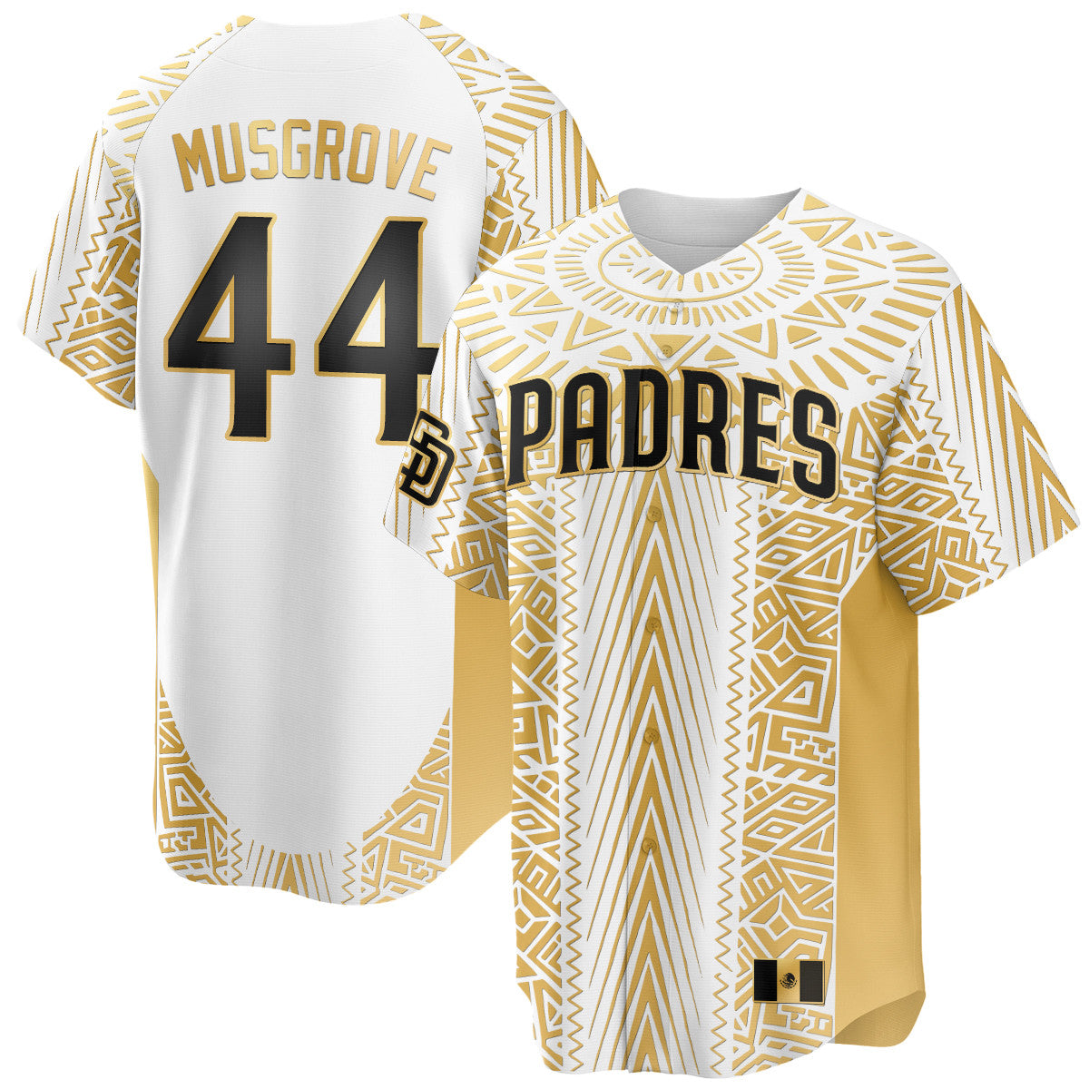 Men's San Diego Padres Mexican Heritage Jersey - All Stitched