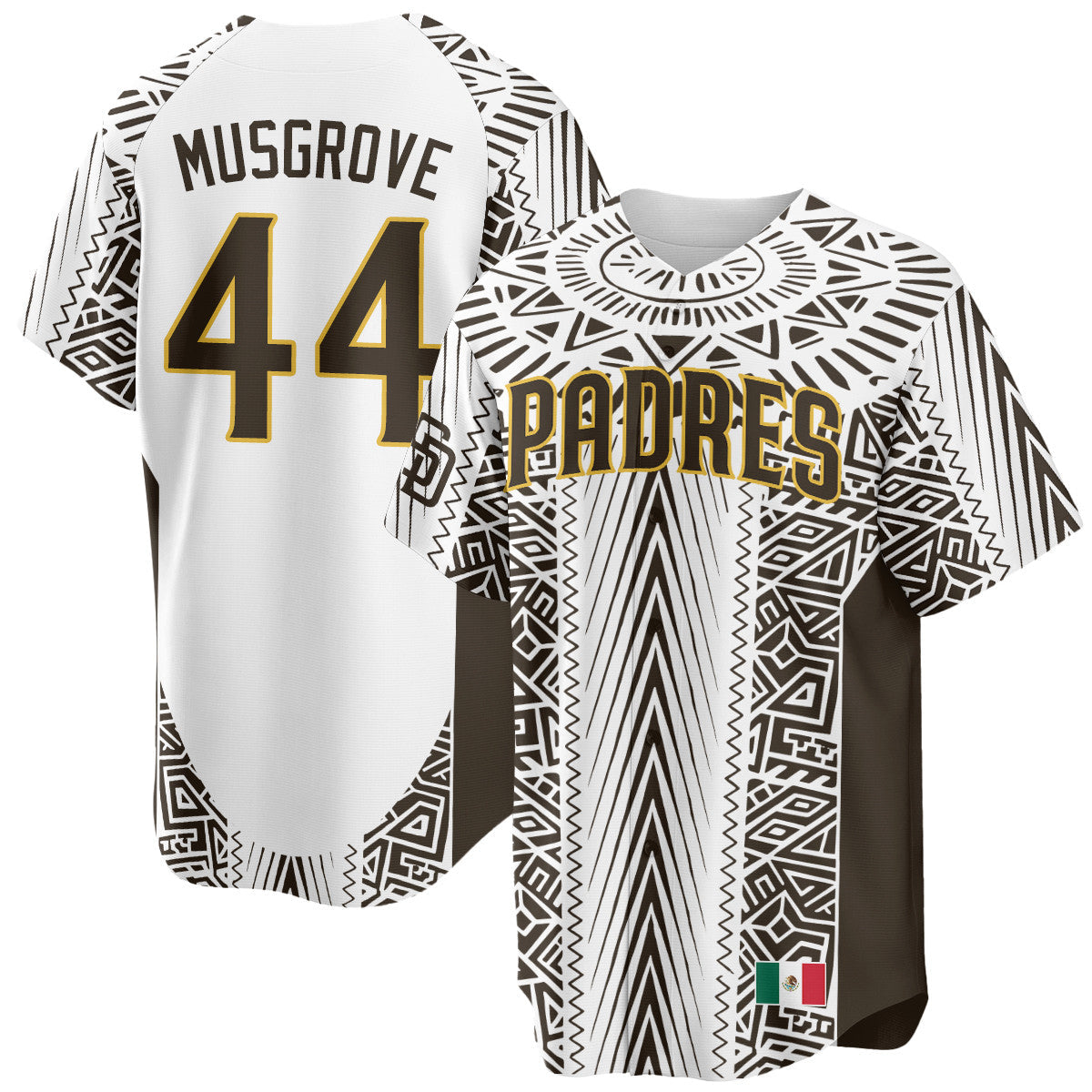 Men's San Diego Padres Mexican Heritage Jersey - All Stitched