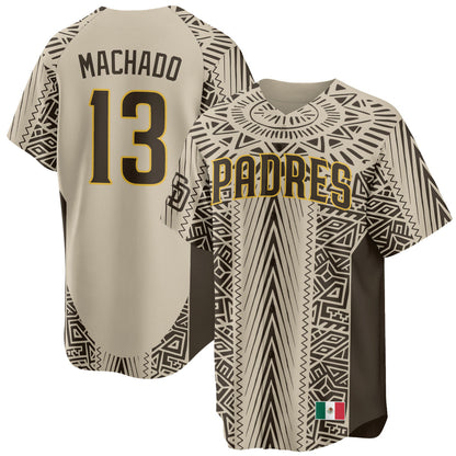Men's San Diego Padres Mexican Heritage Jersey - All Stitched