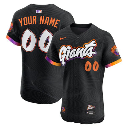 SF 2025 City Connect Vapor Premier Limited Custom Jersey - All Stitched