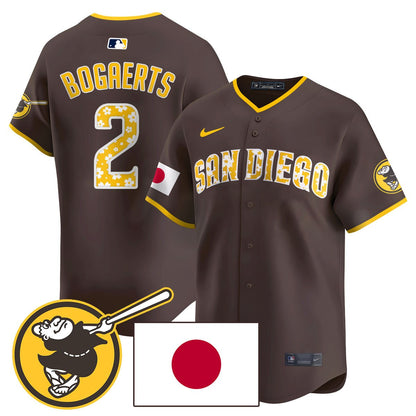 Men's San Diego Padres Japanese Heritage Jersey - All Stitched