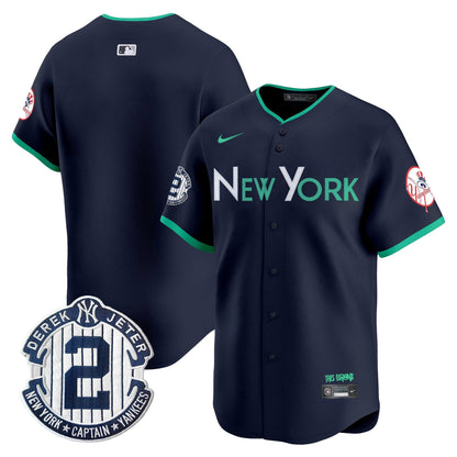 Men's New York Yankees City Connect Vapor Premier Limited Jersey - All Stitched