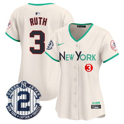 Women's New York Yankees City Connect Vapor Premier Limited Jersey - All Stitched