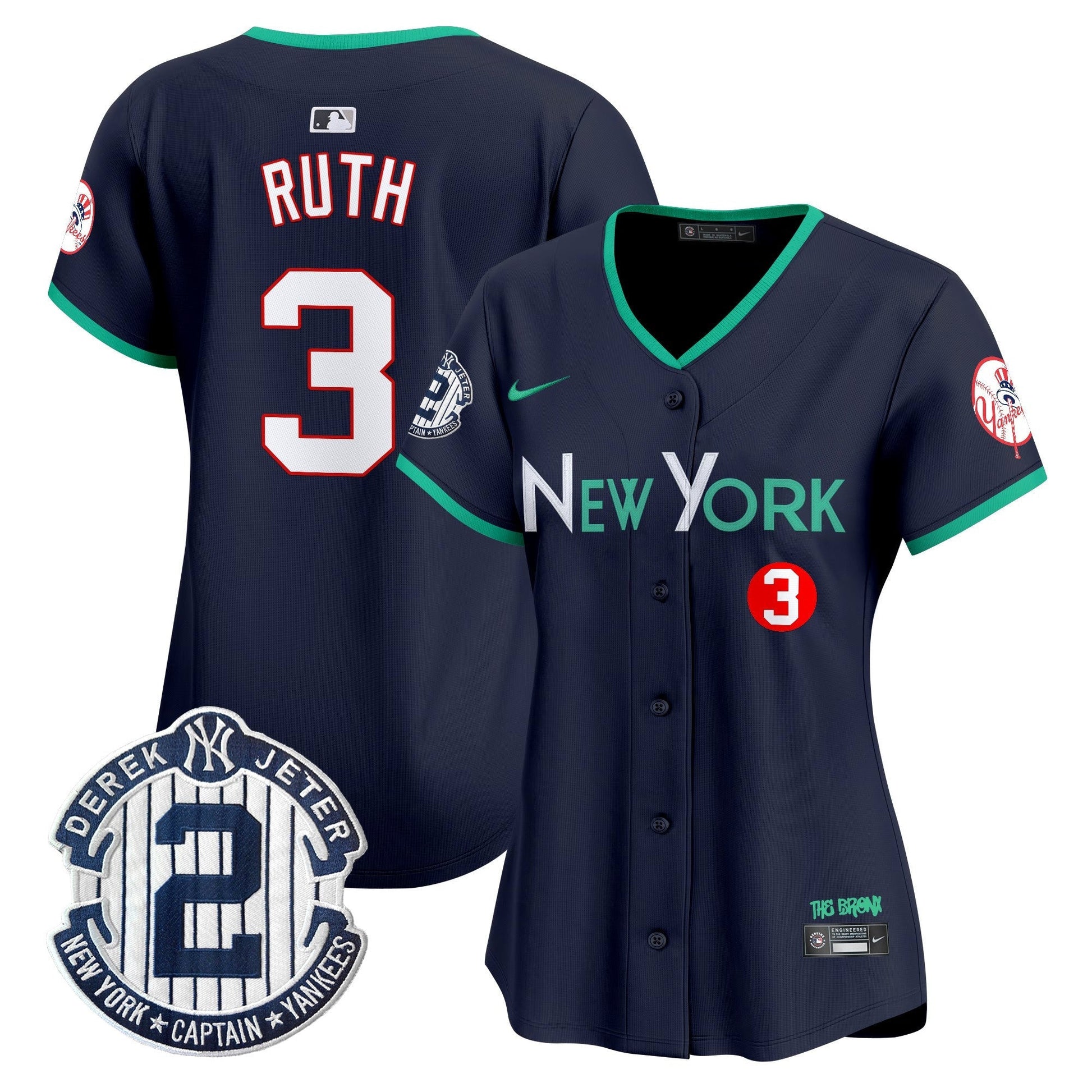 Women's New York Yankees City Connect Vapor Premier Limited Jersey - All Stitched
