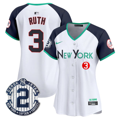Women's New York Yankees City Connect Vapor Premier Limited Jersey - All Stitched