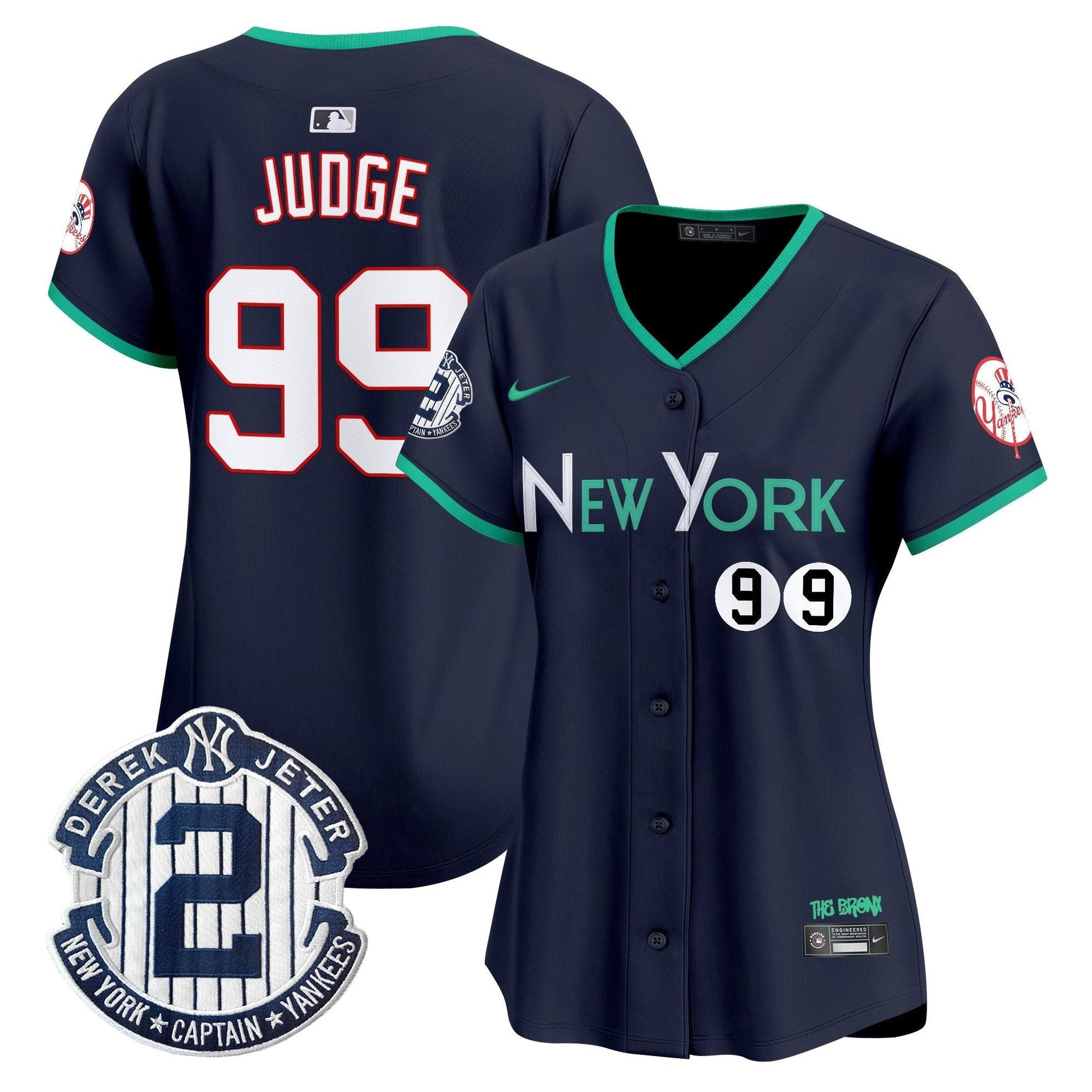 Women's New York Yankees City Connect Vapor Premier Limited Jersey - All Stitched