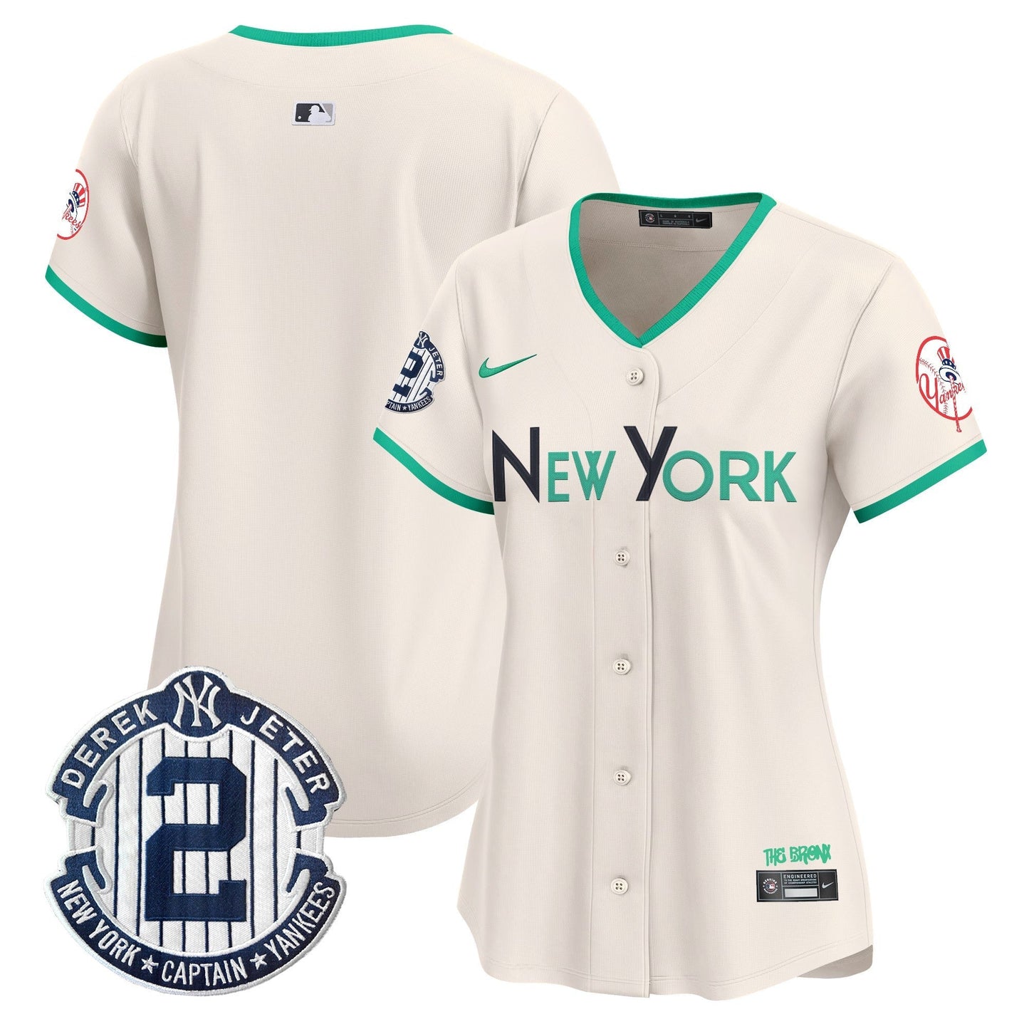 Women's New York Yankees City Connect Vapor Premier Limited Jersey - All Stitched