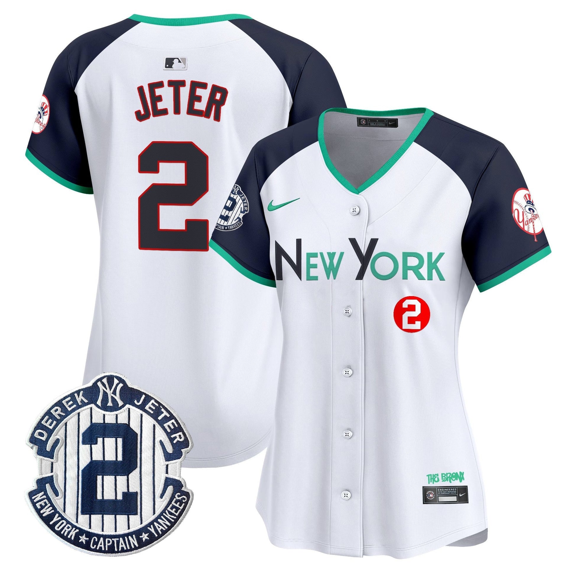 Women's New York Yankees City Connect Vapor Premier Limited Jersey - All Stitched