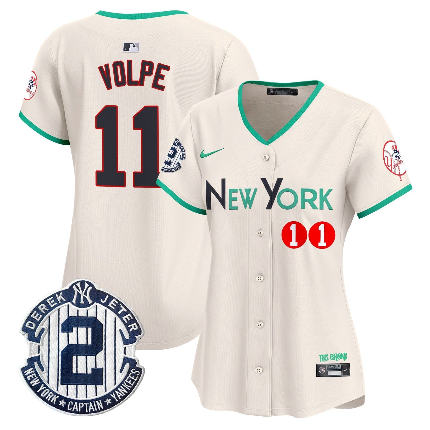 Women's New York Yankees City Connect Vapor Premier Limited Jersey - All Stitched