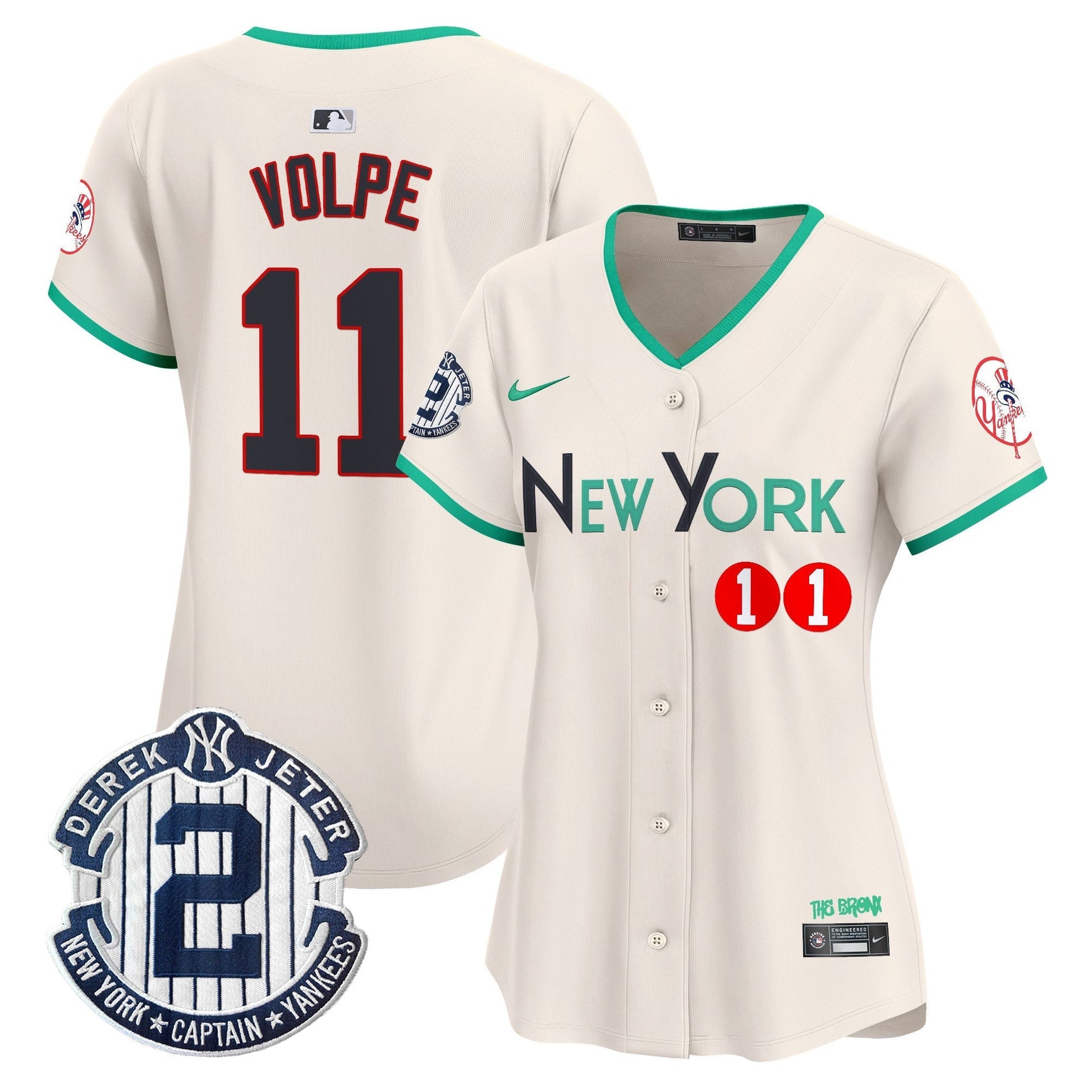 Women's New York Yankees City Connect Vapor Premier Limited Jersey - All Stitched