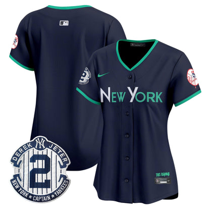 Women's New York Yankees City Connect Vapor Premier Limited Jersey - All Stitched