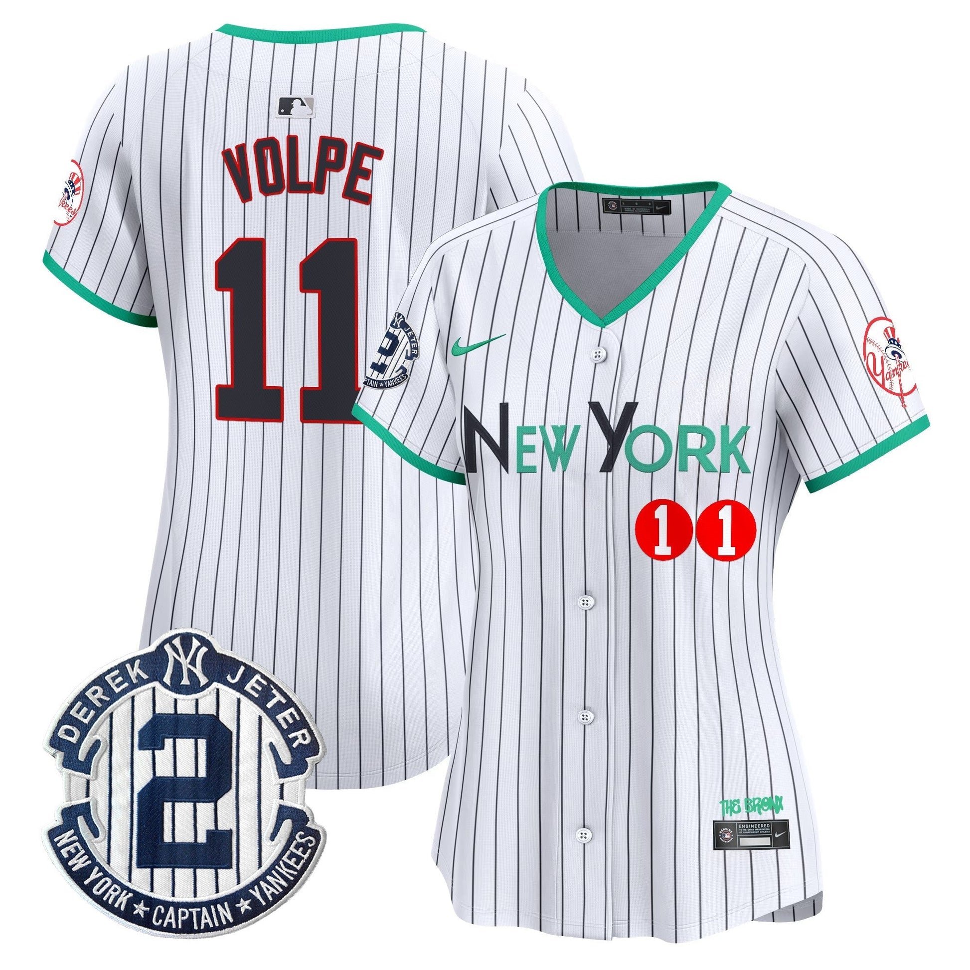 Women's New York Yankees City Connect Vapor Premier Limited Jersey - All Stitched