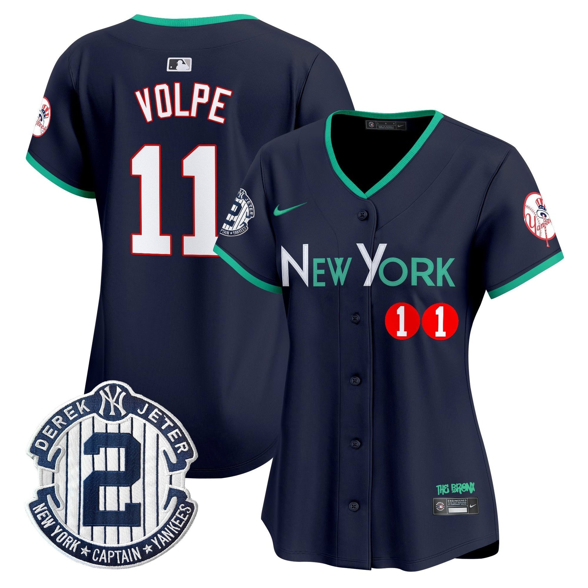 Women's New York Yankees City Connect Vapor Premier Limited Jersey - All Stitched