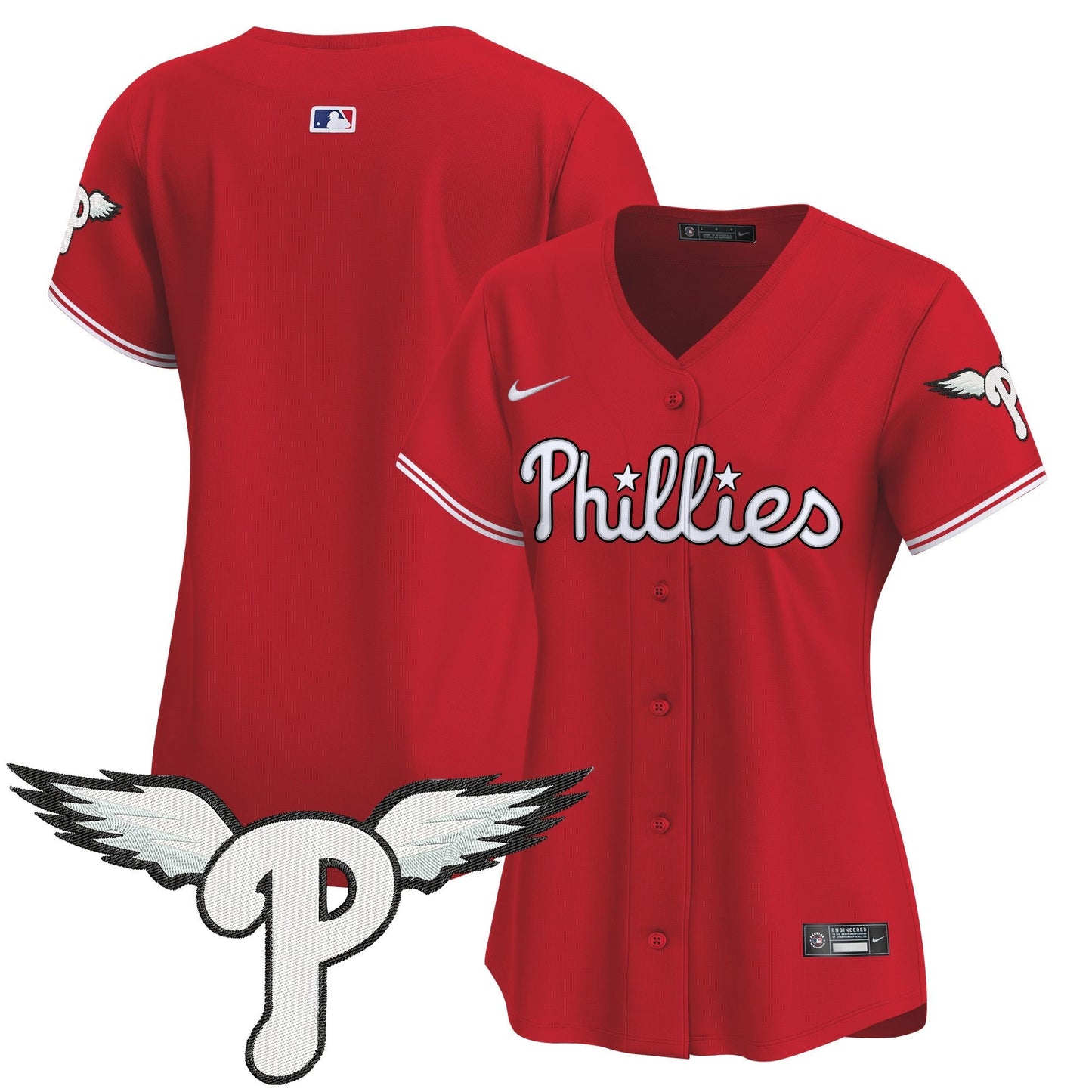 Women's Philadelphia Phillies 2025 Vapor Premier Limited Jersey - All Stitched