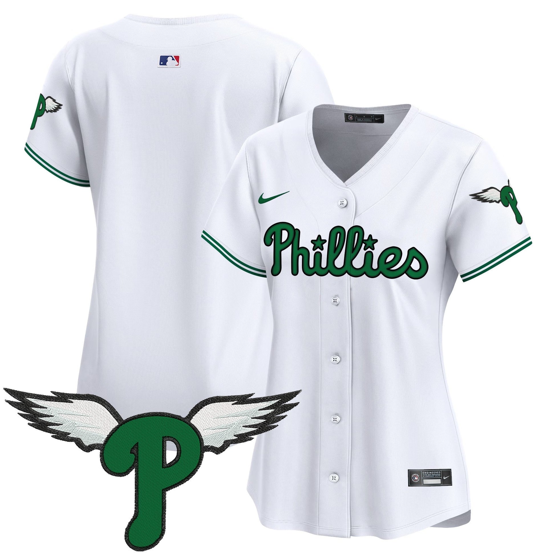 Women's Philadelphia Phillies 2025 Vapor Premier Limited Jersey - All Stitched