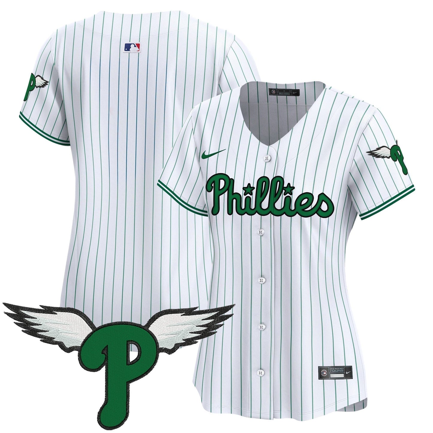 Women's Philadelphia Phillies 2025 Vapor Premier Limited Jersey - All Stitched