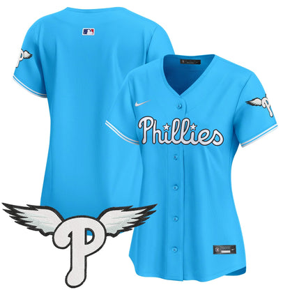 Women's Philadelphia Phillies 2025 Vapor Premier Limited Jersey - All Stitched