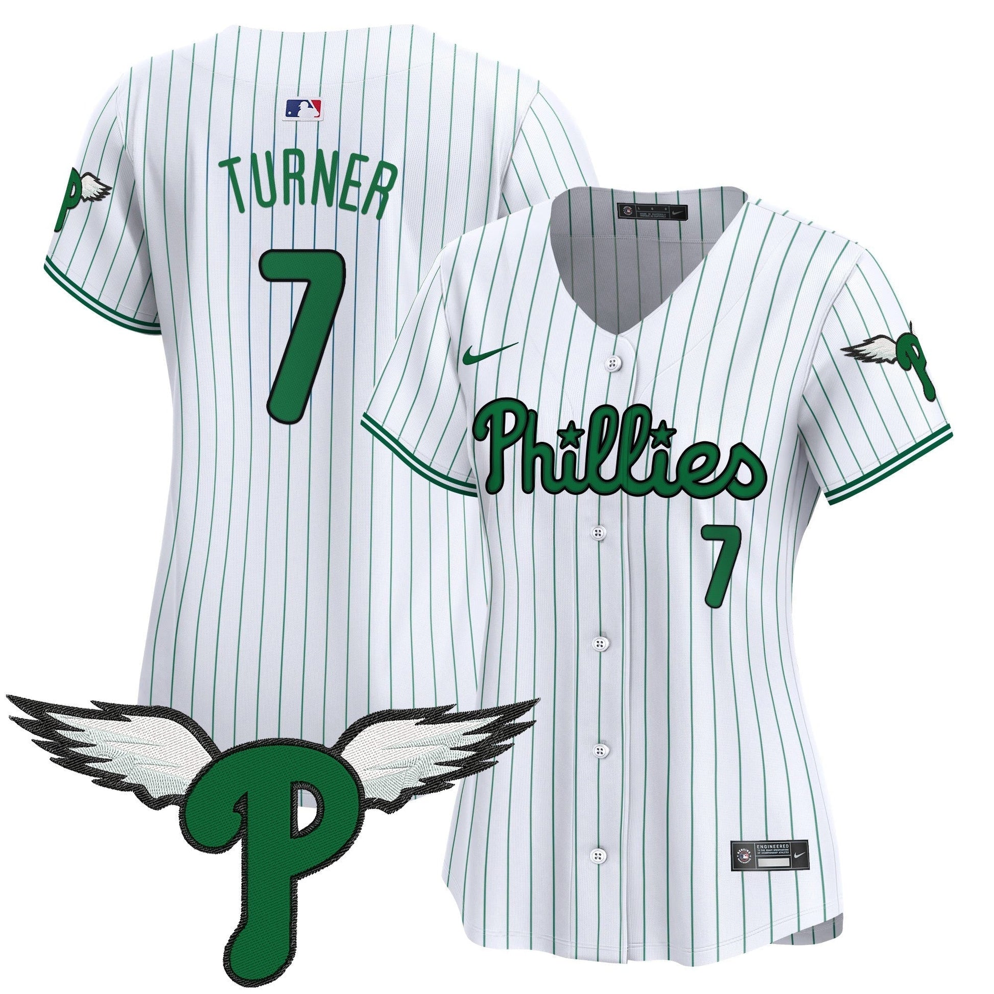 Women's Philadelphia Phillies 2025 Vapor Premier Limited Jersey - All Stitched