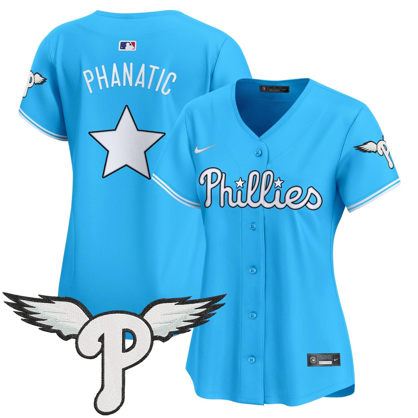 Women's Philadelphia Phillies 2025 Vapor Premier Limited Jersey - All Stitched