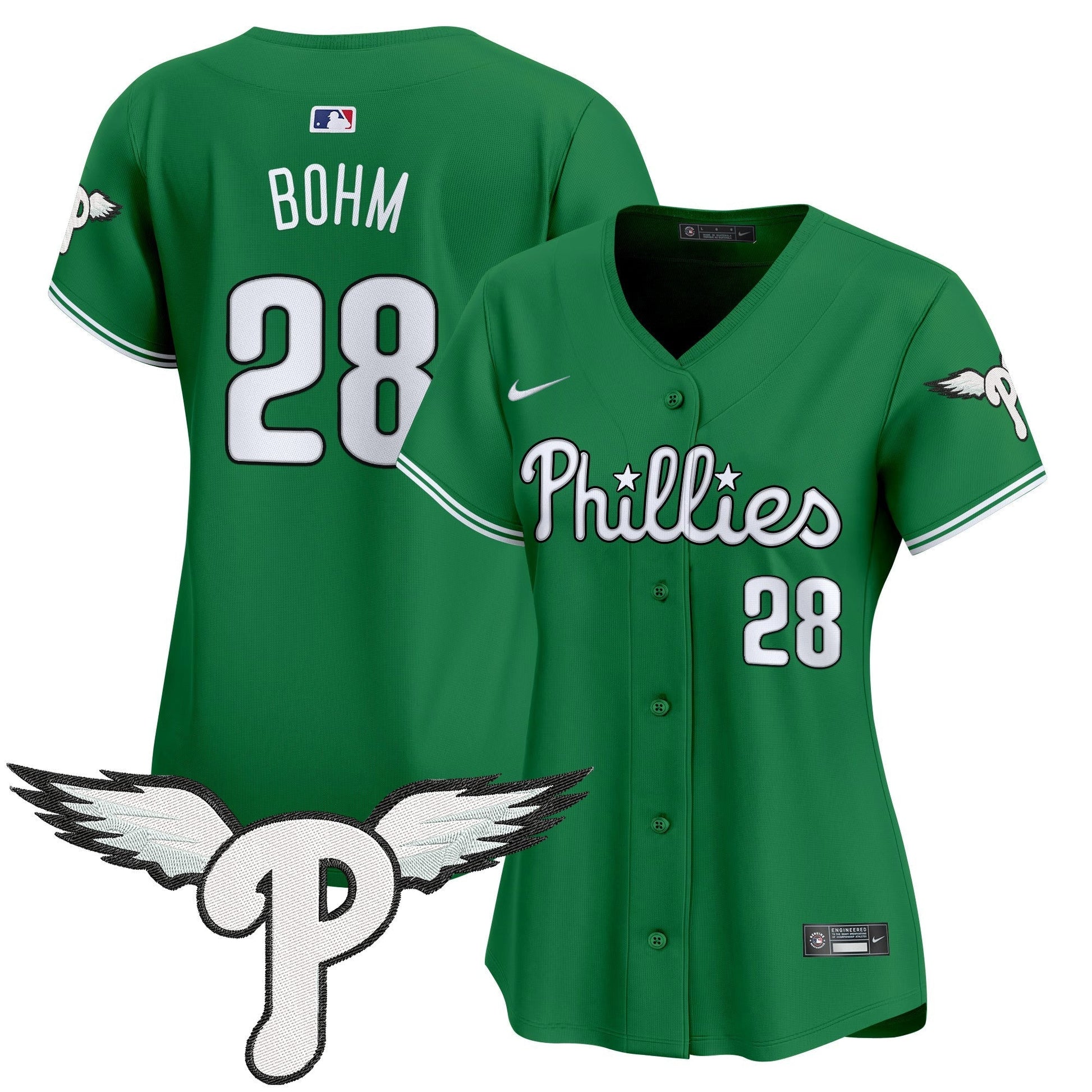 Women's Philadelphia Phillies 2025 Vapor Premier Limited Jersey - All Stitched