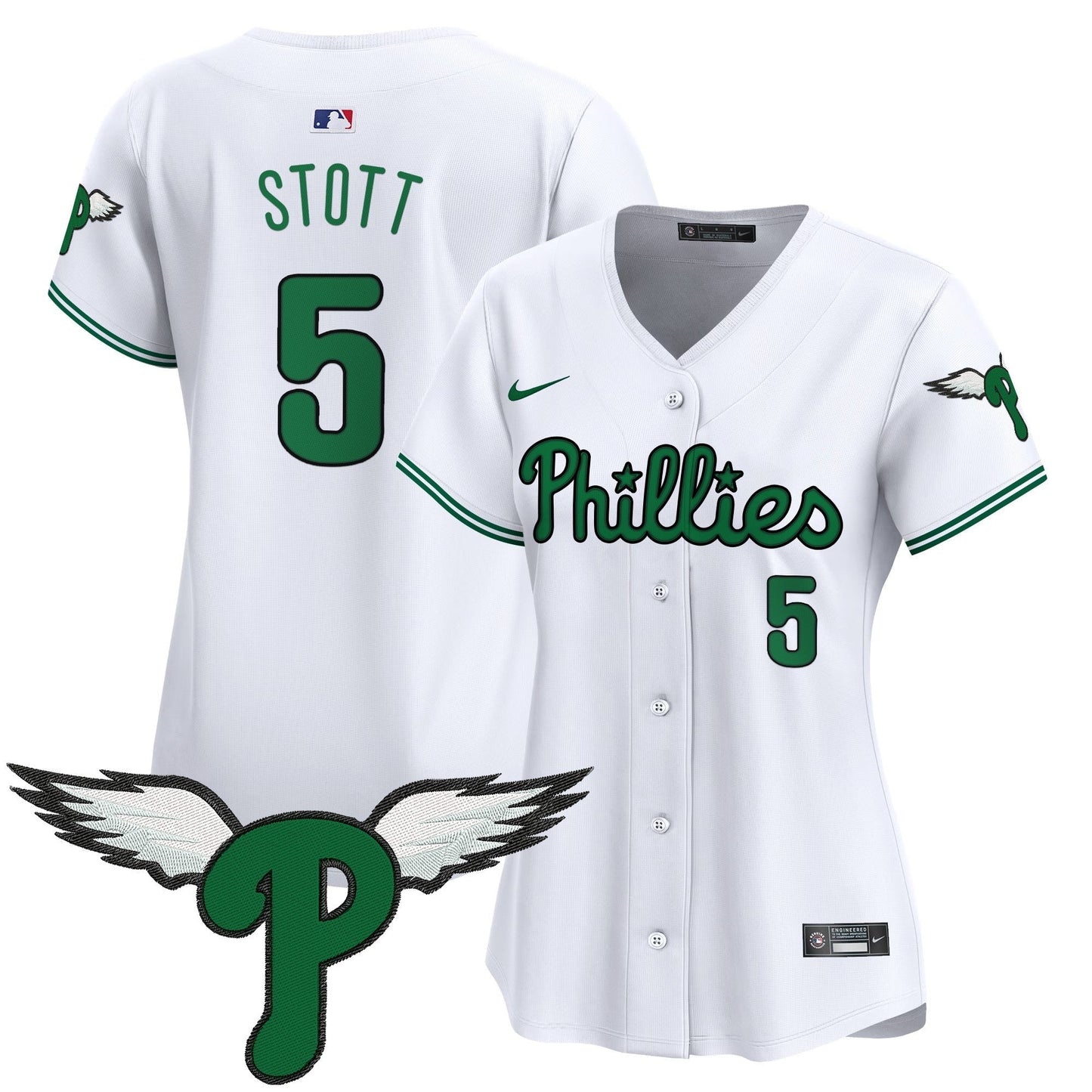 Women's Philadelphia Phillies 2025 Vapor Premier Limited Jersey - All Stitched