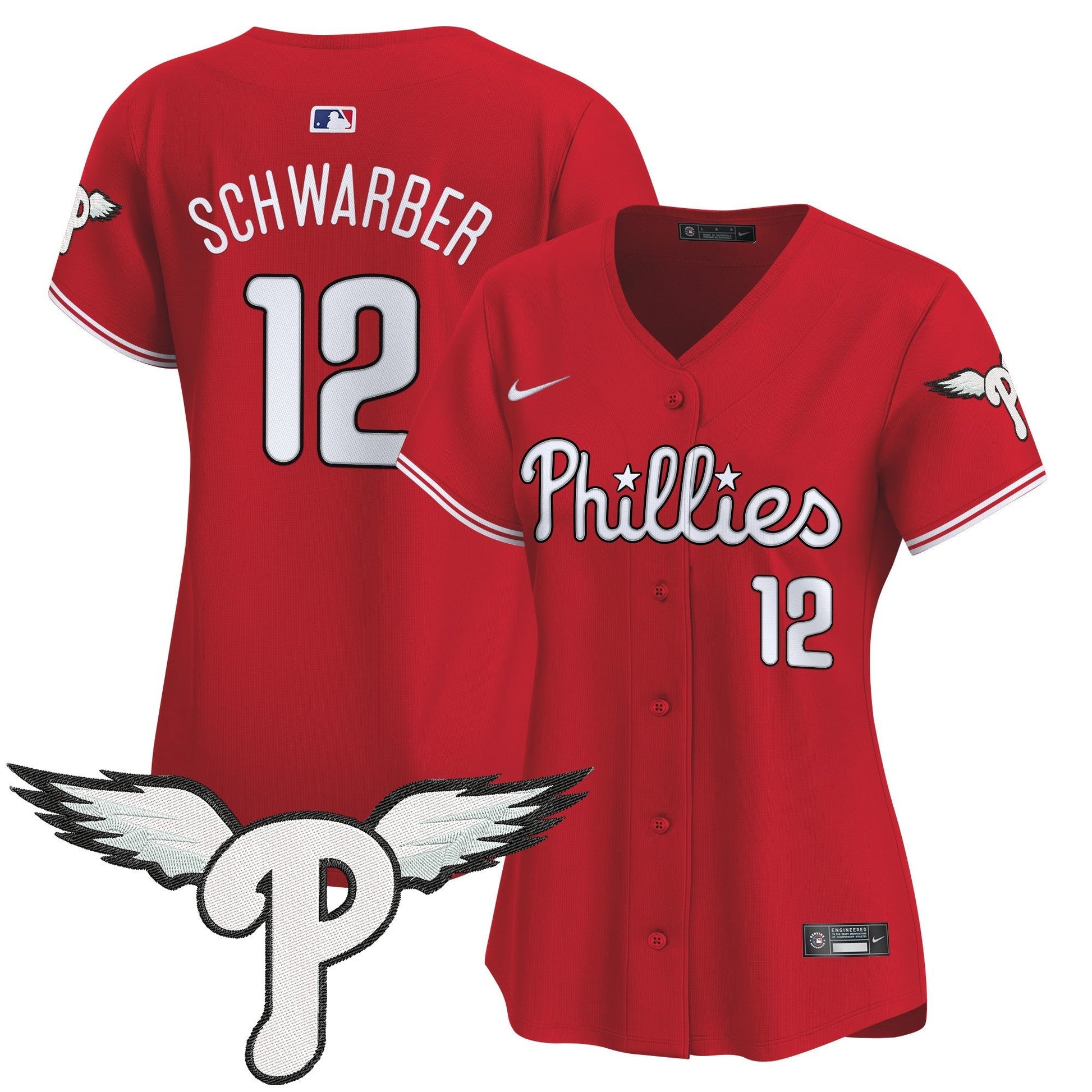 Women's Philadelphia Phillies 2025 Vapor Premier Limited Jersey - All Stitched