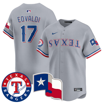Men's Texas Rangers True Brvnd Limited Jersey - All Stitched