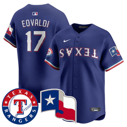 Men's Texas Rangers True Brvnd Limited Jersey - All Stitched