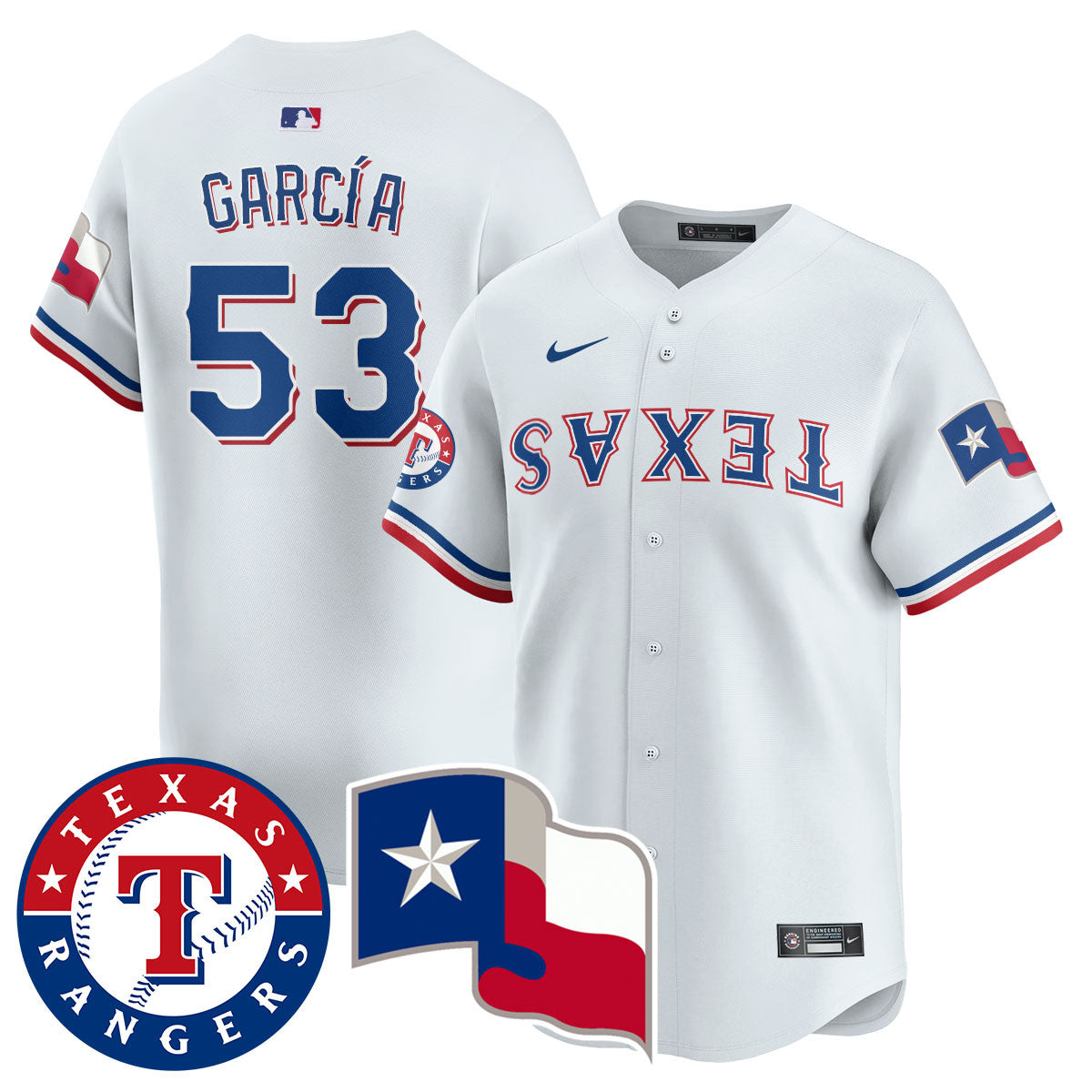 Men's Texas Rangers True Brvnd Limited Jersey - All Stitched