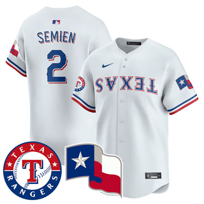 Men's Texas Rangers True Brvnd Limited Jersey - All Stitched