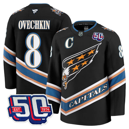 Men's Washington Capitals Screaming Eagle Jersey Collection (1995-2024) - All Stitched