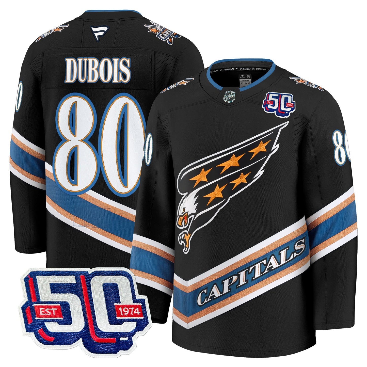 Men's Washington Capitals Screaming Eagle Jersey Collection (1995-2024) - All Stitched