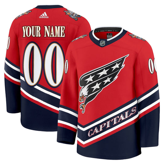 Washington Capitals Screaming Eagle Custom Jersey Collection (1995-2024) - All Stitched