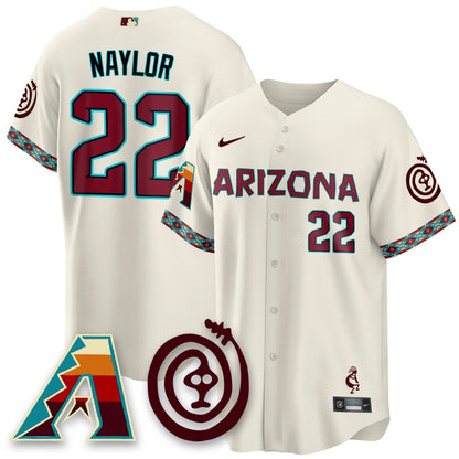Men's Arizona Diamondbacks City Connect Concept Jersey V2 - All Stitched