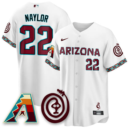 Men's Arizona Diamondbacks City Connect Concept Jersey V2 - All Stitched