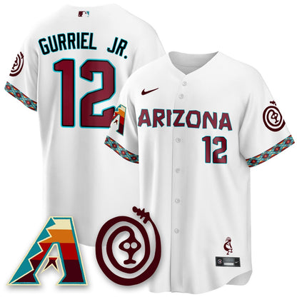 Men's Arizona Diamondbacks City Connect Concept Jersey V2 - All Stitched