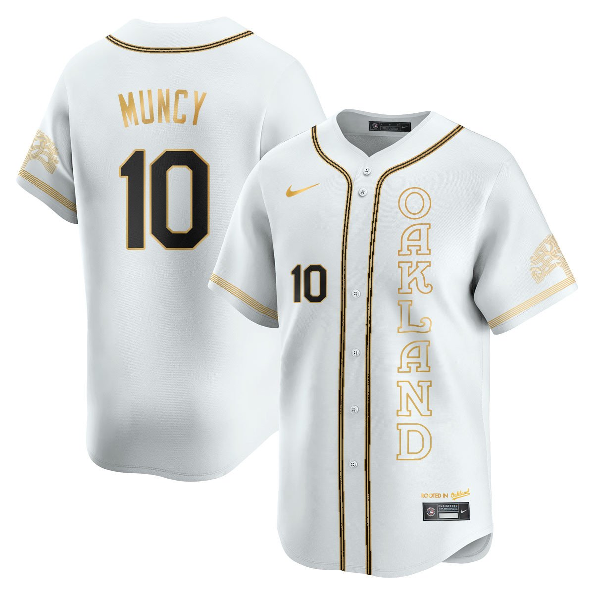 Men's Oakland Athletics City Connect Concept Jersey - All Stitched