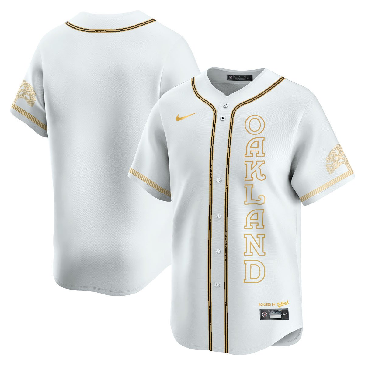 Men's Oakland Athletics City Connect Concept Jersey - All Stitched