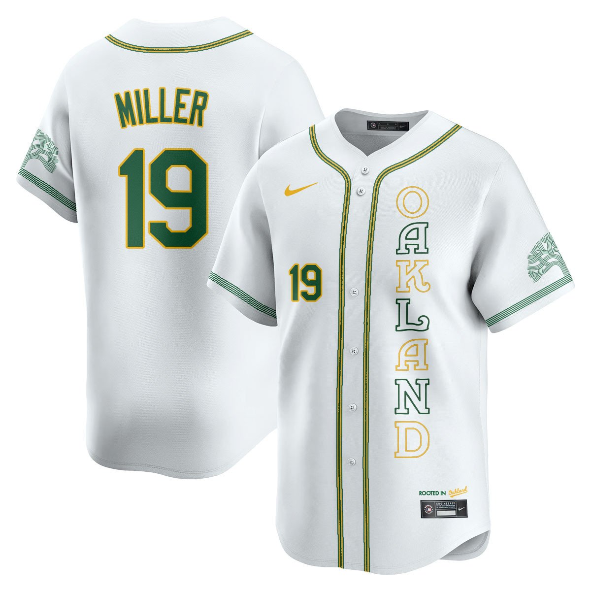 Men's Oakland Athletics City Connect Concept Jersey - All Stitched