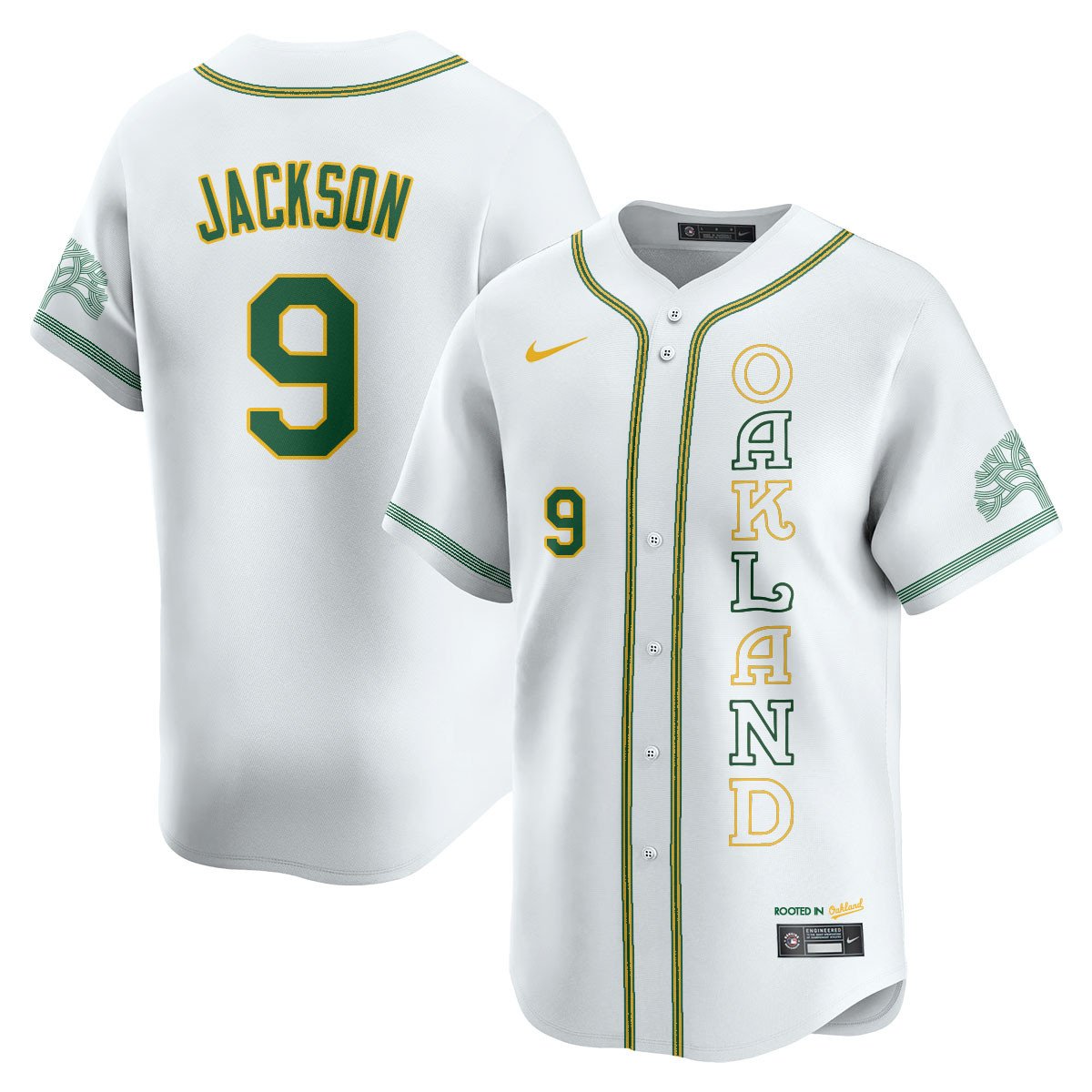Men's Oakland Athletics City Connect Concept Jersey - All Stitched
