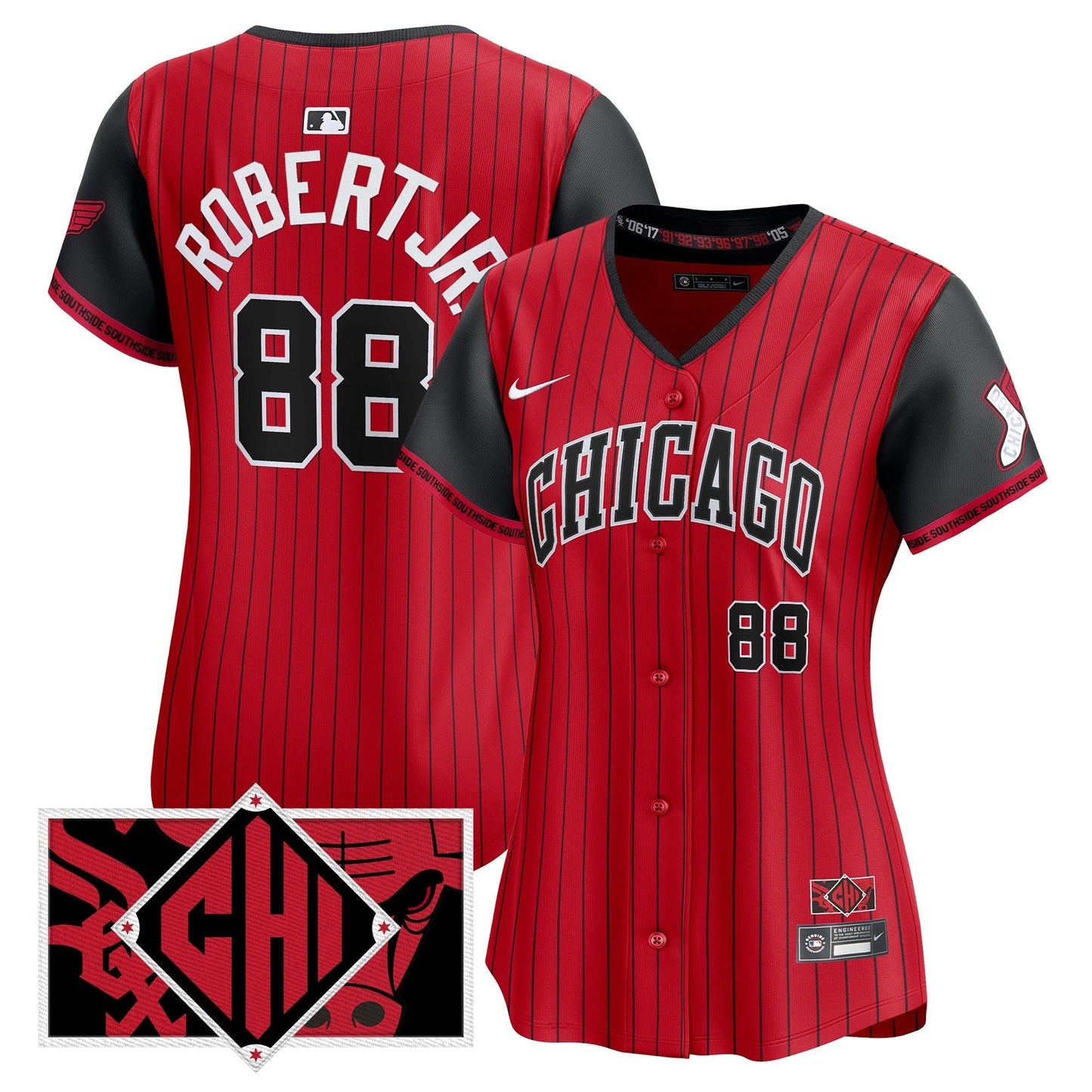 Women's Chicago White Sox 2025 City Connect Vapor Premier Limited Jersey - All Stitched