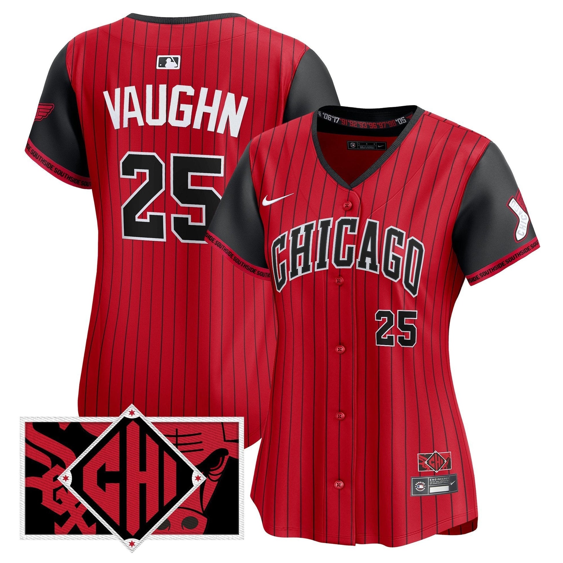 Women's Chicago White Sox 2025 City Connect Vapor Premier Limited Jersey - All Stitched