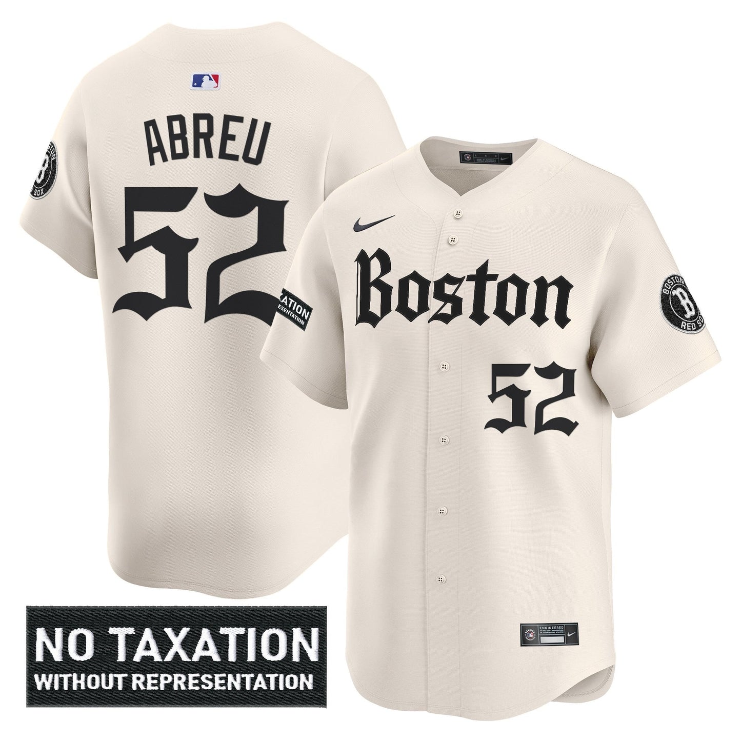 Men's Boston Red Sox 'Retro Newspaper Edition' Vapor Premier Limited Jersey - All Stitched