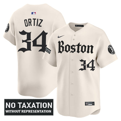 Men's Boston Red Sox 'Retro Newspaper Edition' Vapor Premier Limited Jersey - All Stitched