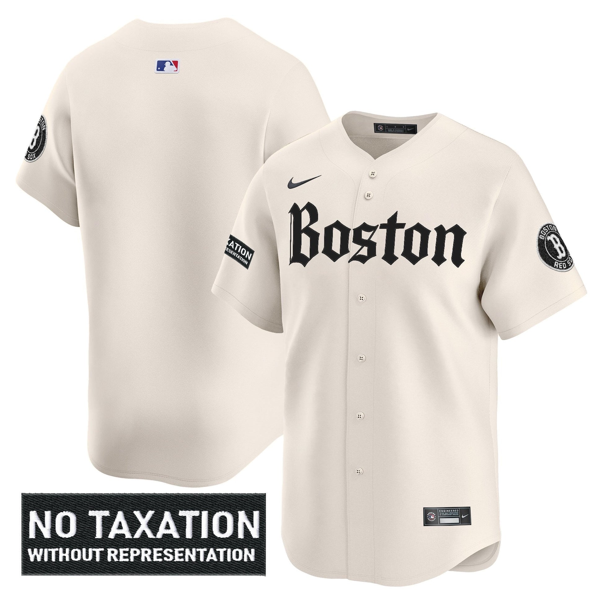 Men's Boston Red Sox 'Retro Newspaper Edition' Vapor Premier Limited Jersey - All Stitched