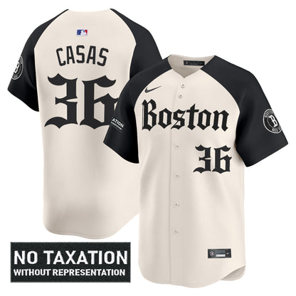 Men's Boston Red Sox 'Retro Newspaper Edition' Vapor Premier Limited Jersey - All Stitched