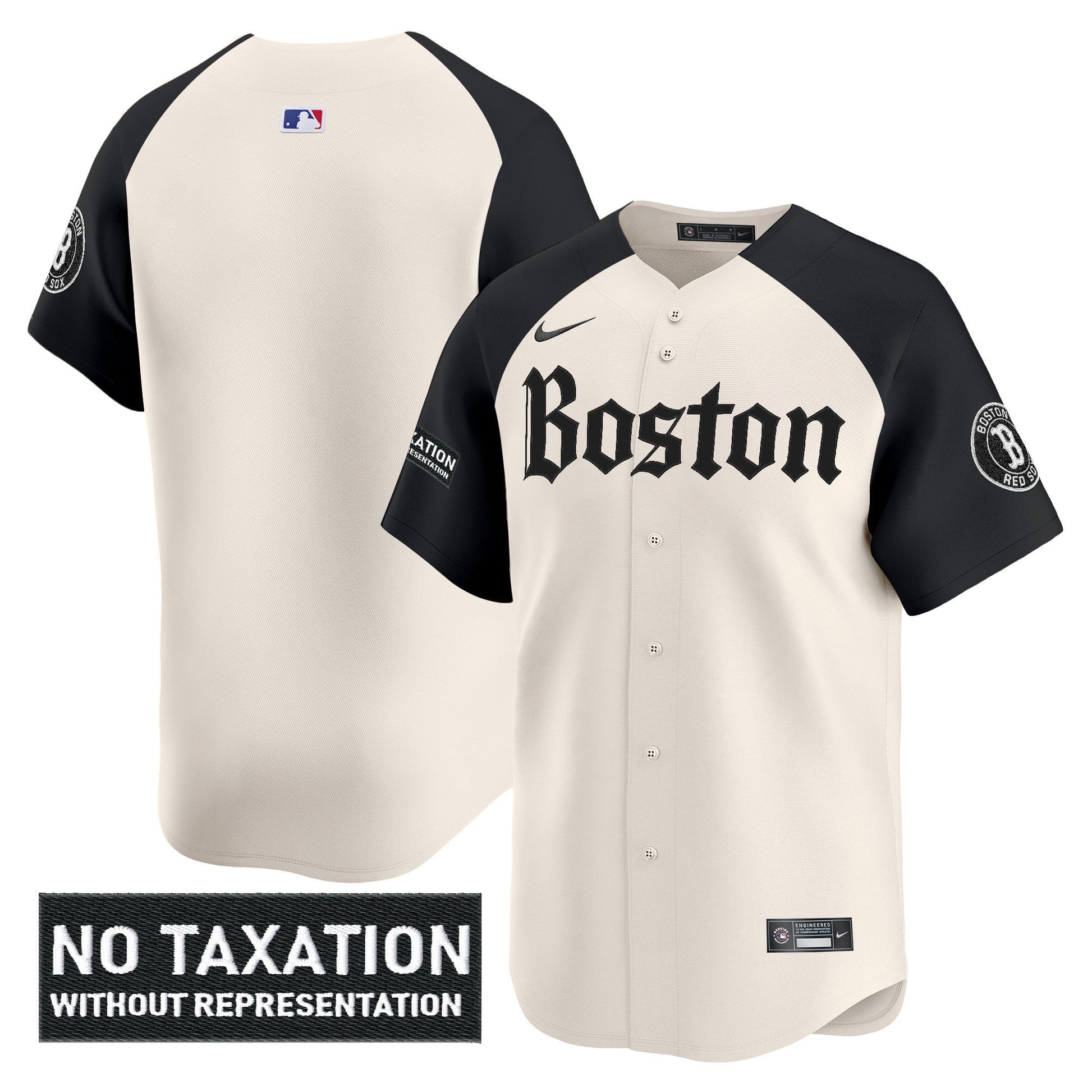 Men's Boston Red Sox 'Retro Newspaper Edition' Vapor Premier Limited Jersey - All Stitched