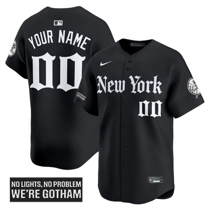 New York Yankees 'Gothic Legacy Edition' Vapor Premier Limited Custom Jersey - All Stitched