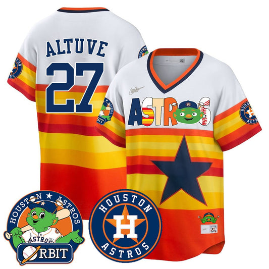 Men's Houston Astros Orbit Vapor Premier Jersey - All Stitched